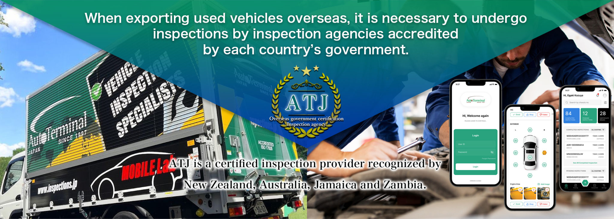 Autoterminal Japan Vehicle Inspection Specialists